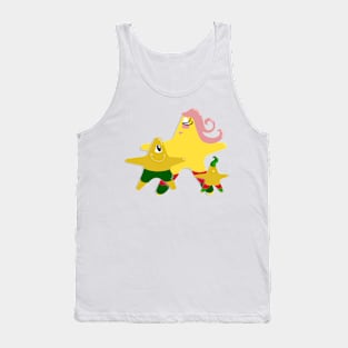 Unique desings referring to the christmas season- Stars Tank Top